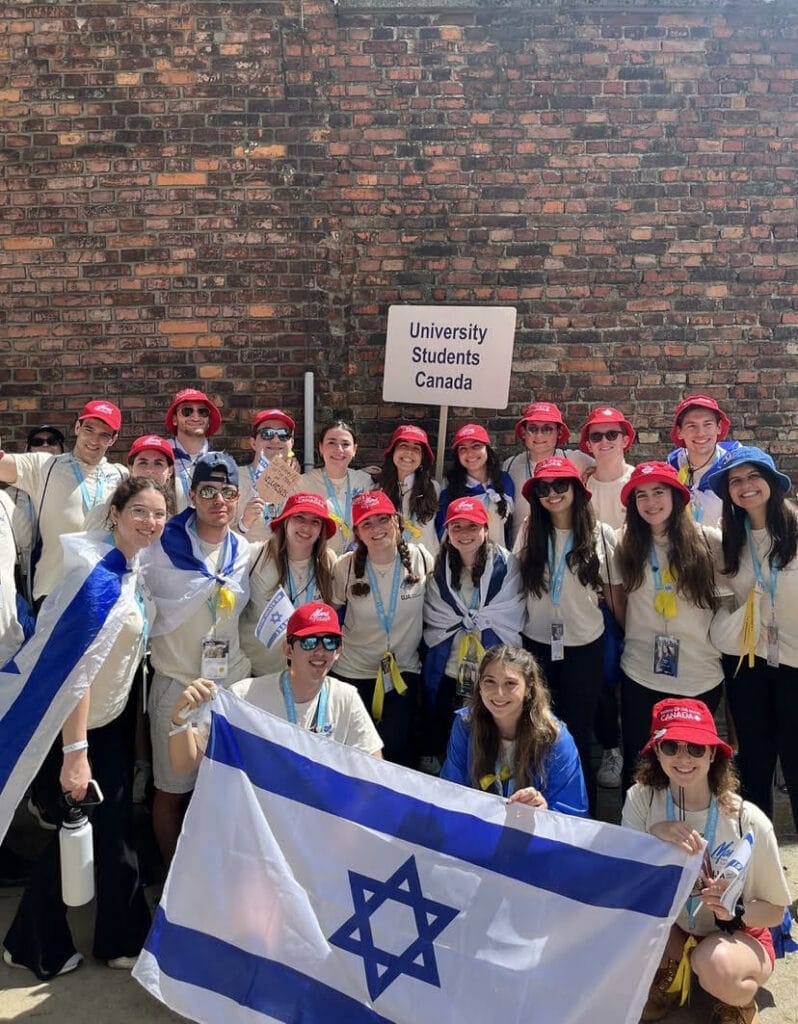H.A. and I.R. Friedman Scholarship Recipient Leah Campbell - March of the Living Talmud Torah Society Leah Campbell picture Talmud Torah Society