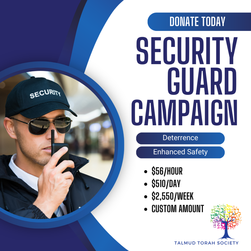 Talmud Torah Times Sept./Oct. 2024 Newsletter Talmud Torah Society Navy And White Modern Security Service Instagram Post 3 Talmud Torah Society