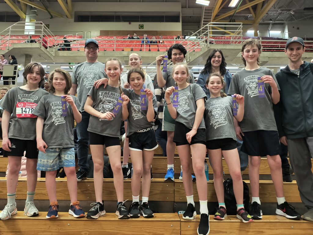 Talmud Torah Times March/April 2025 Newsletter Talmud Torah Society Running Room Games finals Talmud Torah Society