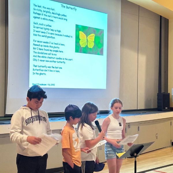 Talmud Torah Times March/April 2025 Newsletter Talmud Torah Society The Butterfly poem Talmud Torah Society